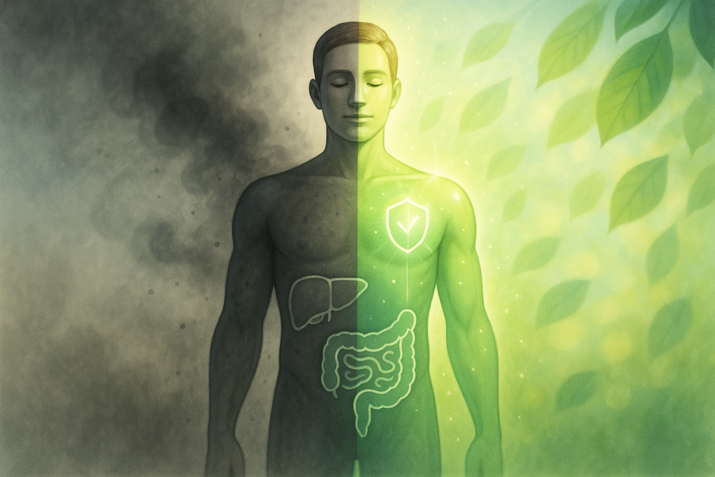 20251130 1422 detox transformation simple compose 01kba7wq13e76806xb5vqtnzb1